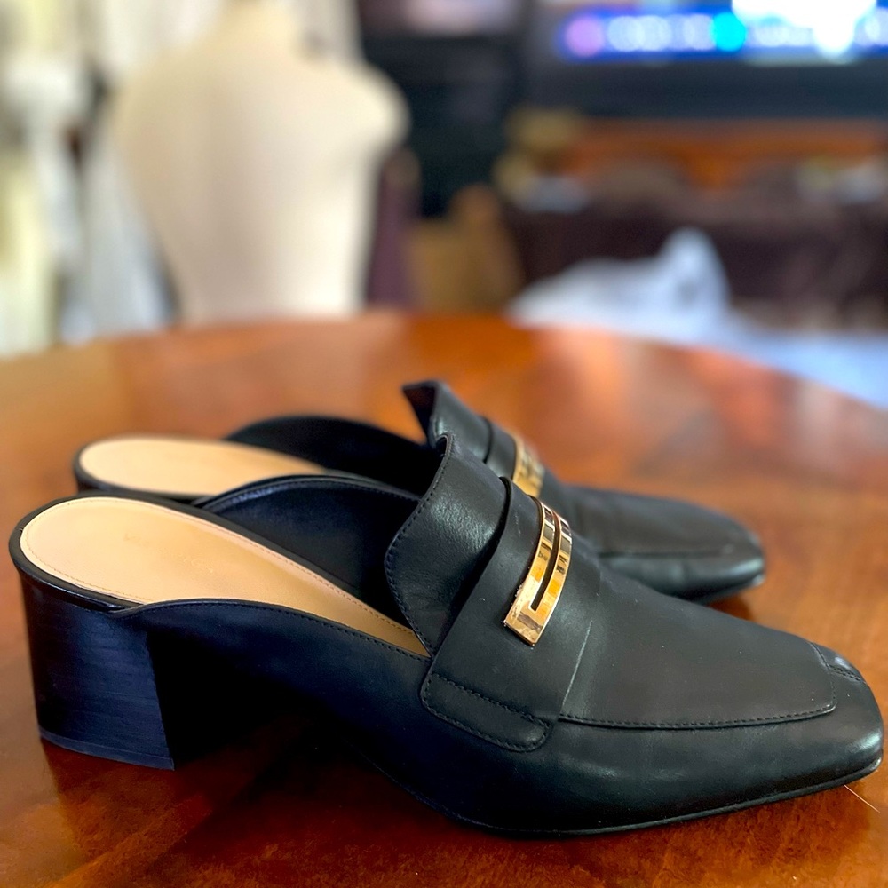 Via Spiga Mules Black